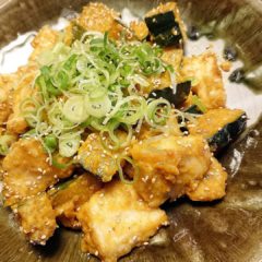 🌿🎃鶏肉かぼちゃのゴマ胡麻マヨ🎃🌿